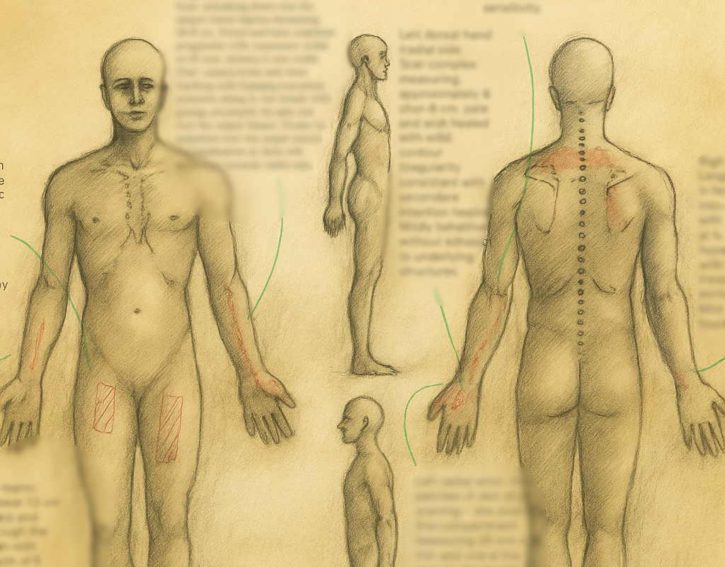 Assessment of scarring after trauma & surgery
